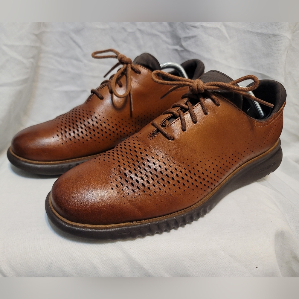 Cole Haan Mens 2.Zerogrand Laser Wing Oxford Dress Shoe C25351 Sz 10.5M - Picture 2 of 11